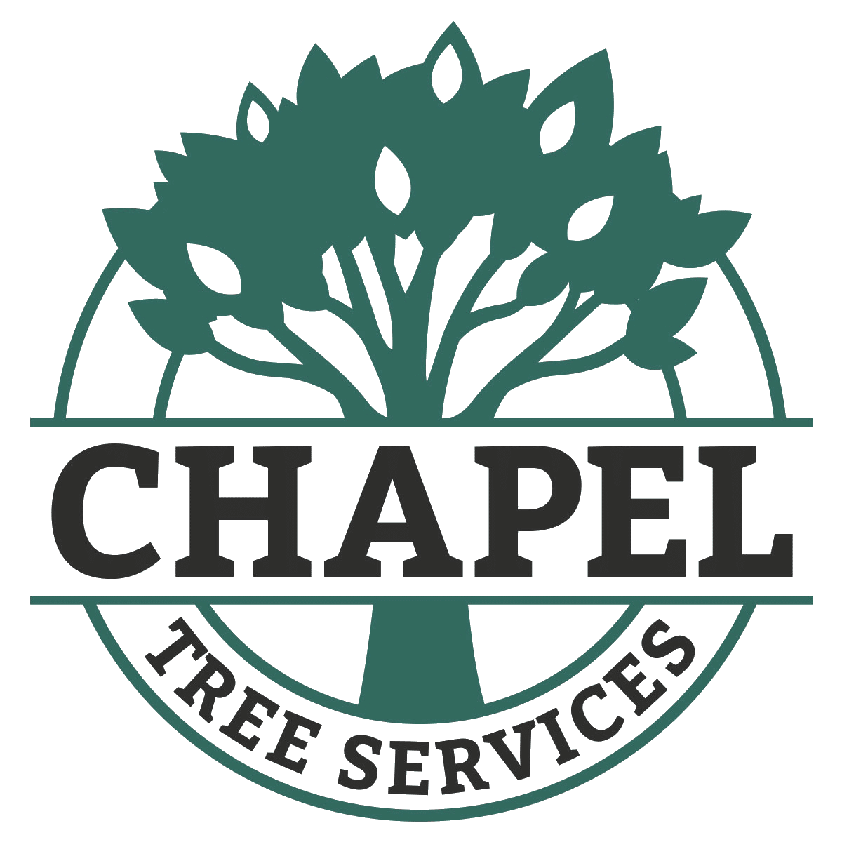 Chapel Tree logo - full colour, Transparent background